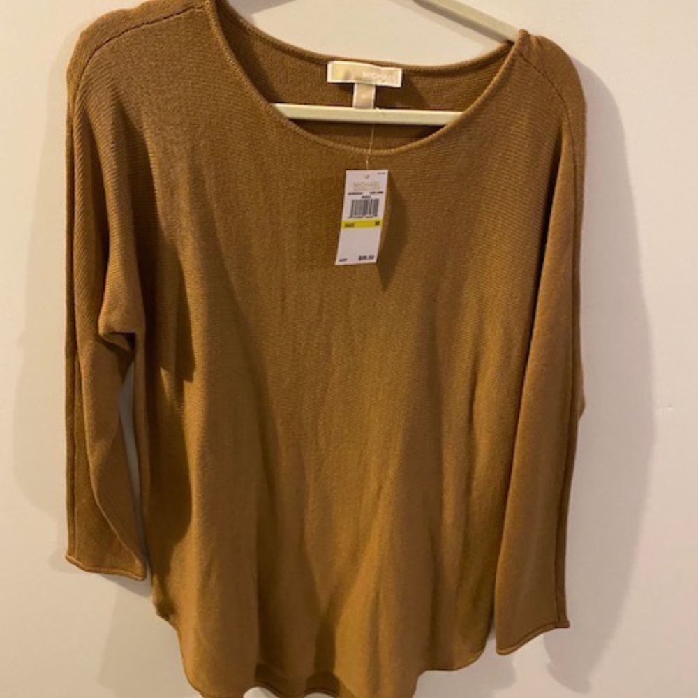 Michael Kors Dark Camel  Sweater  size Medium